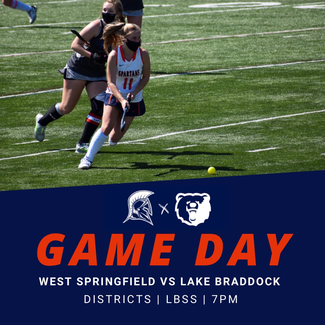 Buckle your seatbelts because it’s officially🚨POST SEASON🚨Spartans take on Lake Braddock tonight for the
‼️District Quarter Finals‼️
🏠<a href="/Lake/">Seth Lake</a> Braddock
🏑 Varsity <a href="/7pm/">Huong Le</a>
📺Stream live on the NFHS Network
#itsGAMEDAY #theydontwantthesmoke #YUT #districts #LETSGO #burythebruins