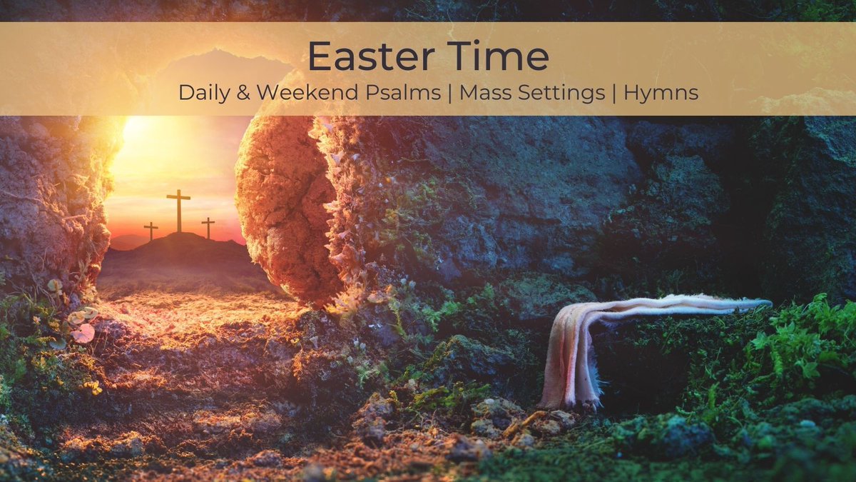 Continue your #Easter celebrations with new Easter music from SLM! Own it for life, print/share/project infinitely, and sing!

👉 slmusic.org/music/year-b/
#EasterTime #liturgicalmusic #Catholicmusic #Christianmusic