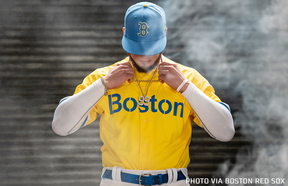 Chris Creamer On Twitter Breaking Boston Redsox Release New Yellow Jersey As Nike And Mlb Launch Their New City Connect Uniform Series Pics Details And My Chat With Nike And The Red