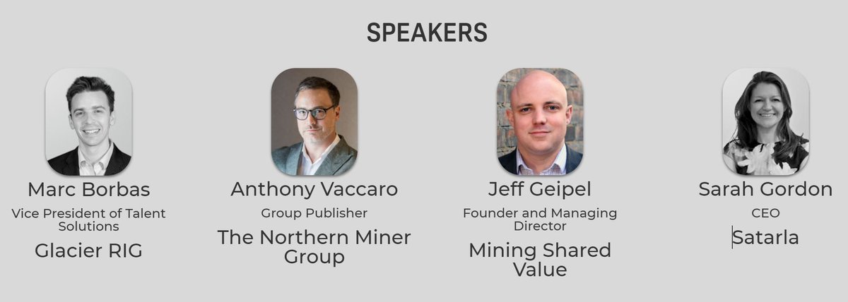 On April 20th our Managing Director @jdgeipel will speak as part of an @Edumine online session exploring #ESG in the #mining sector, along with representatives of @GlacierRIG, @northernminer and @SatarlaRisk. 16:00 BST, 11:00 EDT - register here: buff.ly/31y1JCV