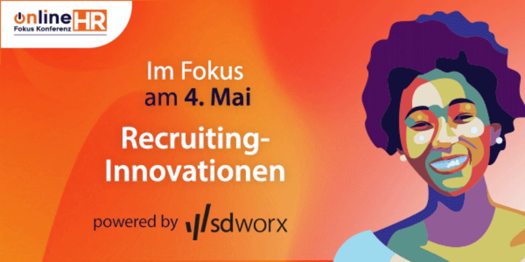 ZalvusRecruit's tweet photo. Das sollten sich alle HR-Interessenten direkt im Kalender eintragen: Am 4.5. ist unsere Gründerin @VG_Matilda bei der #OnlineFokusKonferenzHR mit ihrer #Keynote zum Thema „Data Driven Online-Recruiting“ vertreten.
👉 https://t.co/MPrPm5V3kR
#datadriven #datadrivenrecruiting https://t.co/9IhfeIrHih