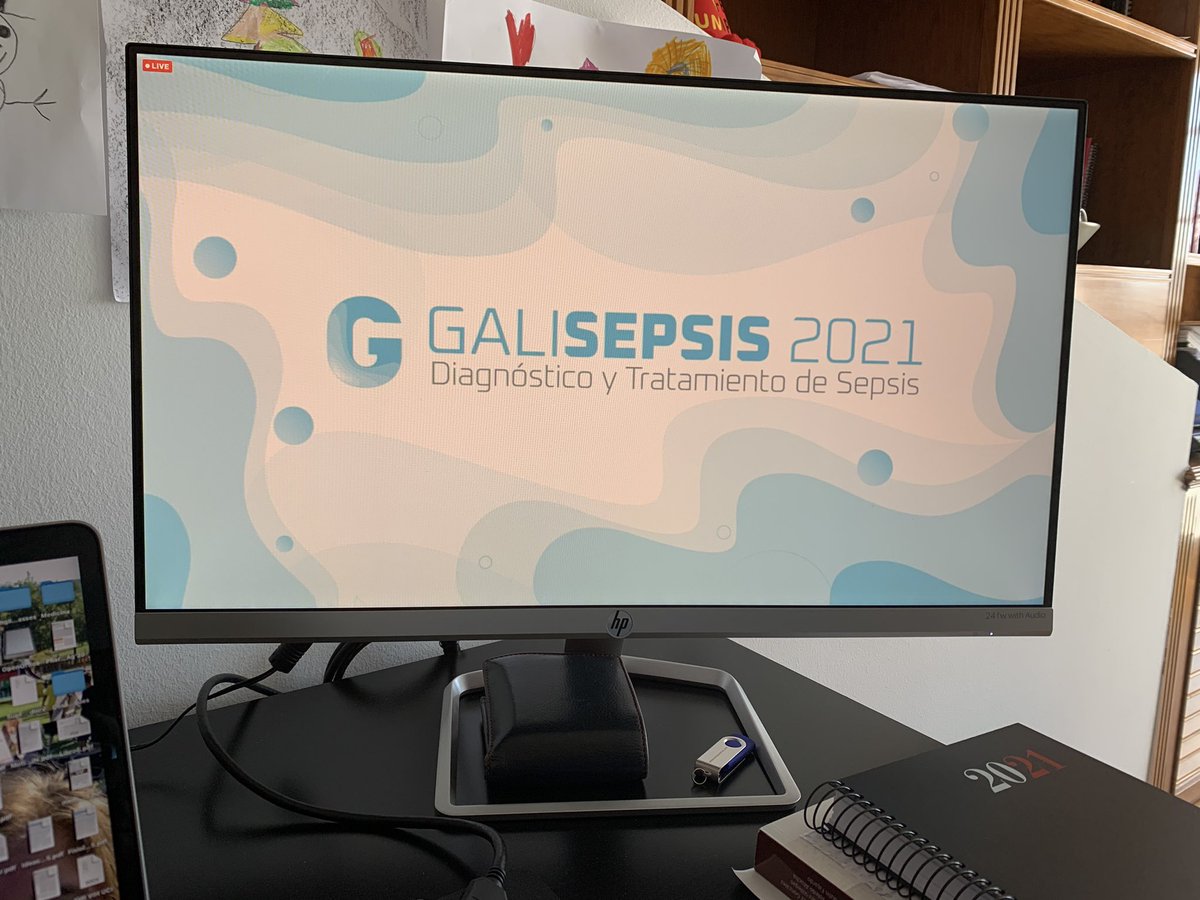 #GaliSepsis21 todo listo! Empezamos!!