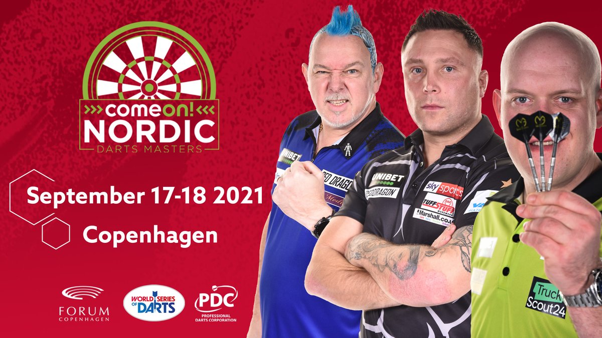 PDC Darts on Twitter: "The 2021 Nordic Darts at the Forum Copenhagen will take place on September 17-18 ➡️ https://t.co/LA4KGZQ3iX https://t.co/0dGsxjC3Uo" / Twitter