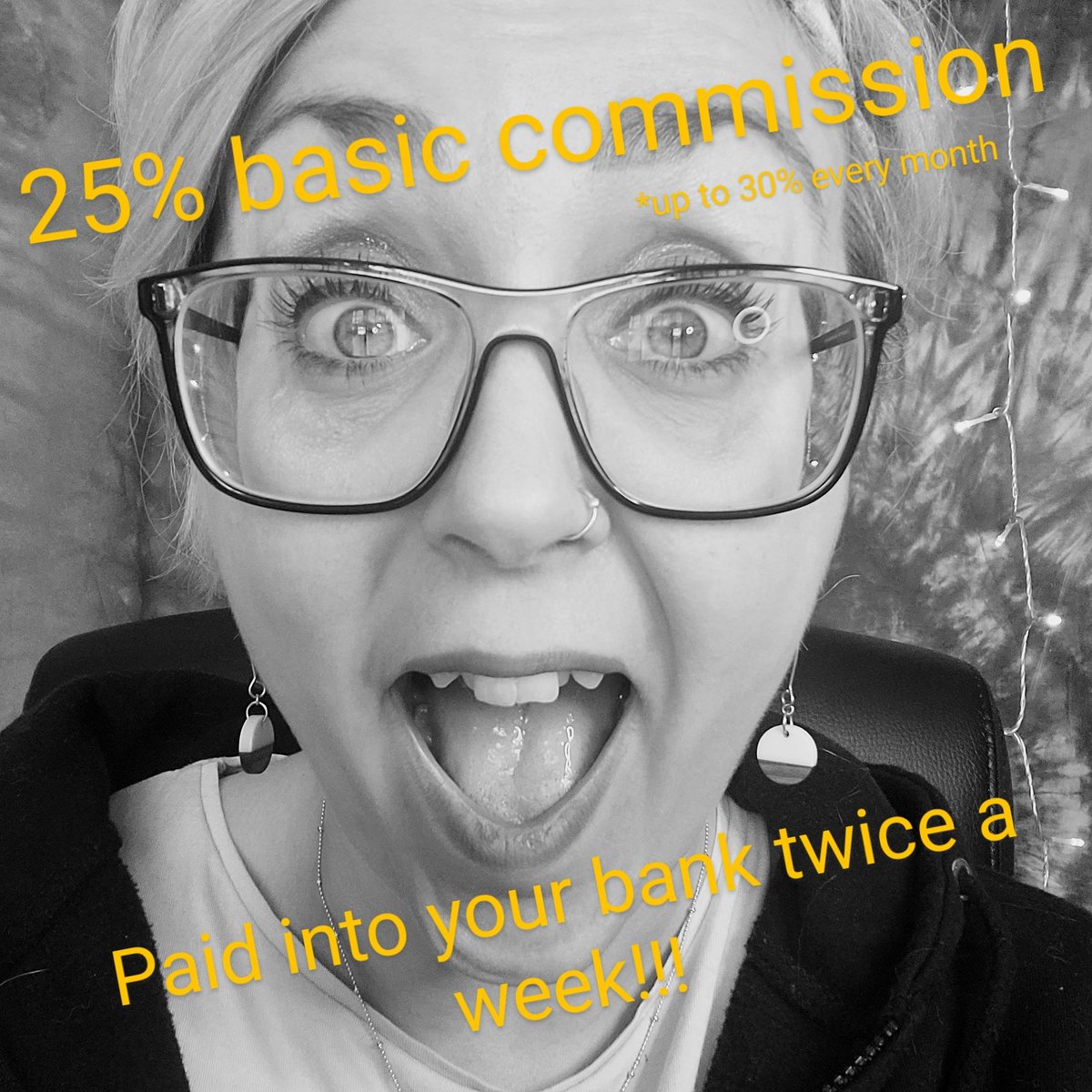 So many people ask me about commission and how it all works. 👇It's super simple.... 25% commission on EVERYTHIBG you sell and it's paid directly into your bank twice a week!! 
No holding accounts. No withdrawal fees

Plus....you can get a further 5% commission each month too!!