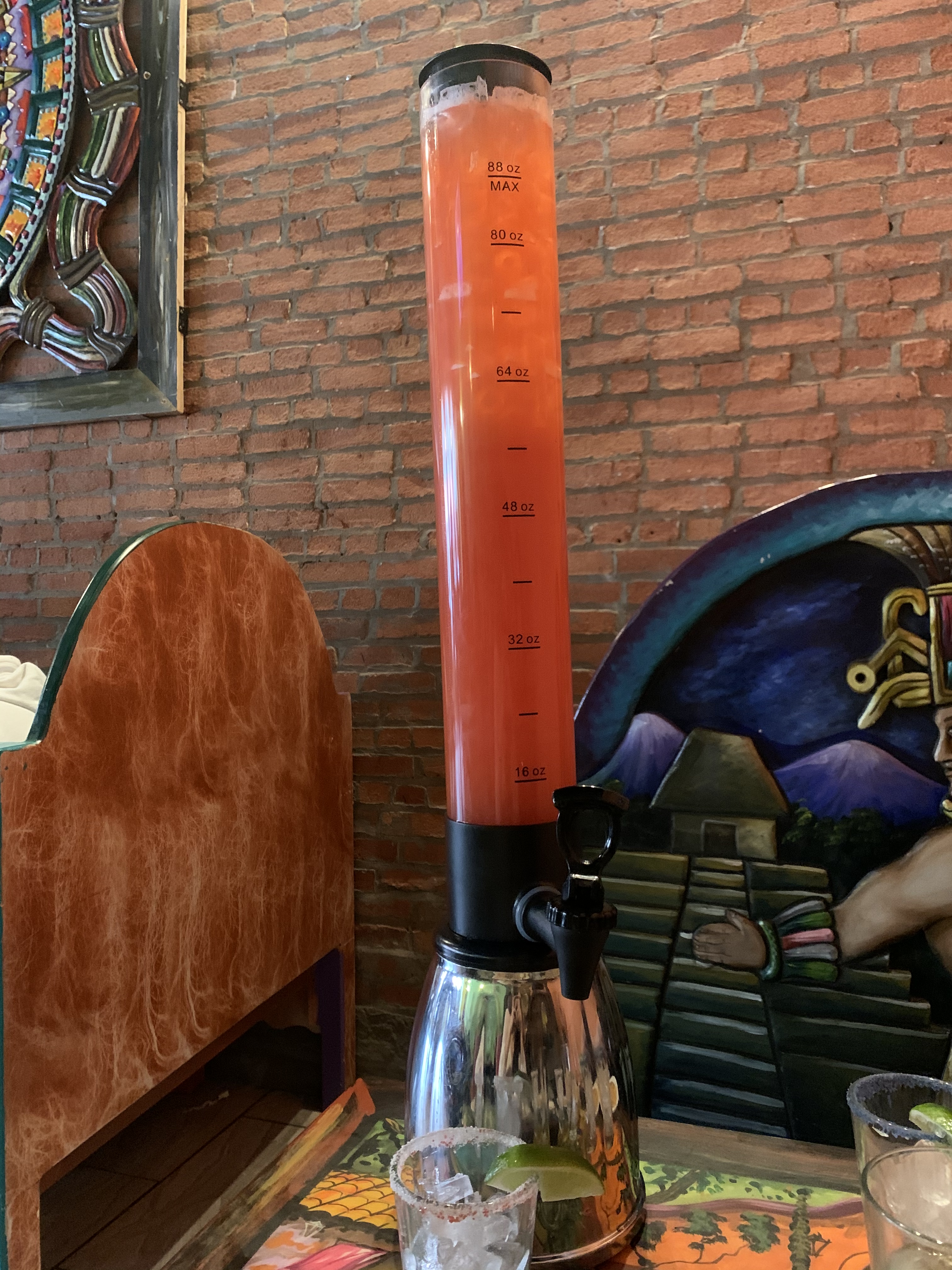 Margarita Tower - Drinks - Moe's Cantina - Mexican Restaurant in IL