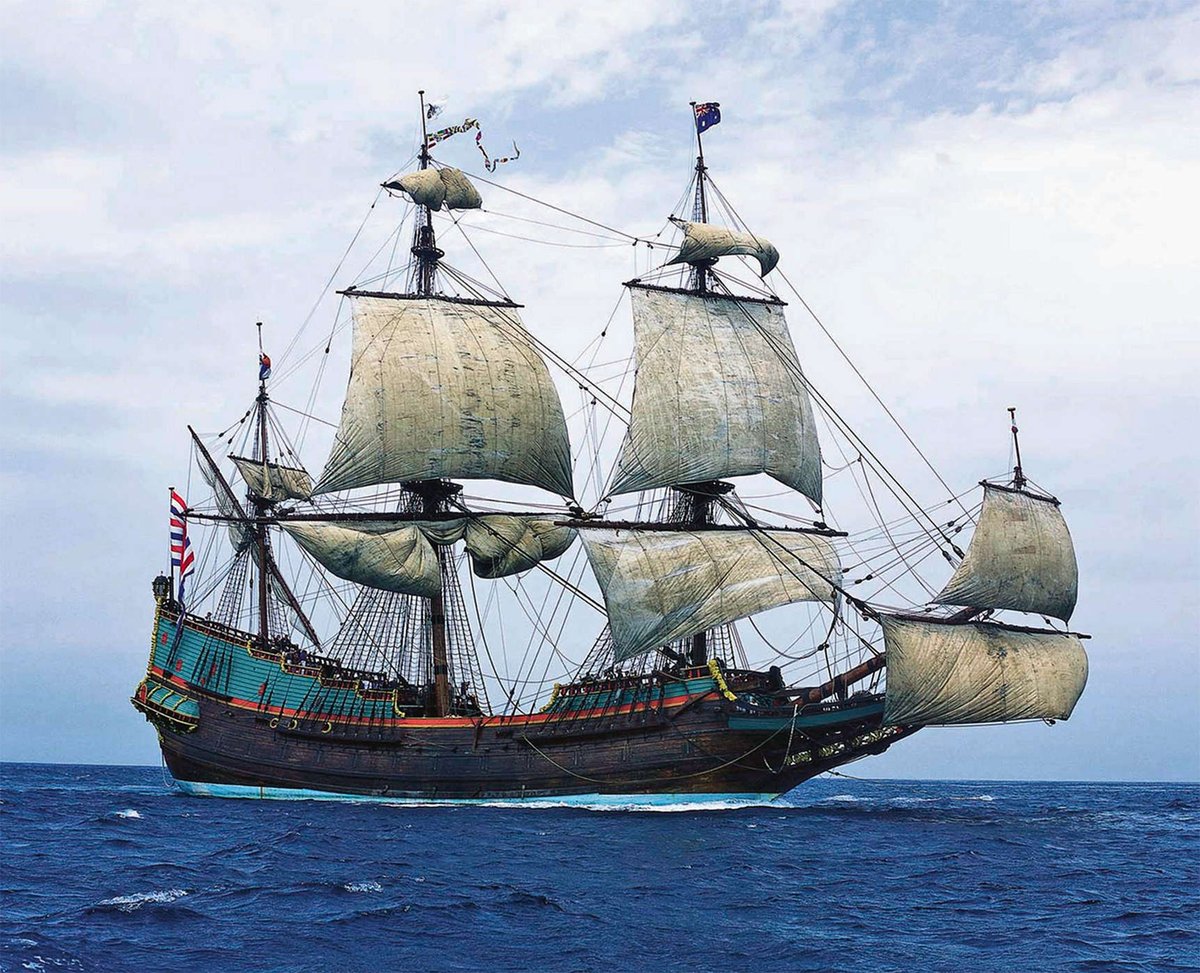 12) For her maiden voyage, the 160-foot vessel or 'retourship' was packed with about 340 people: sailors, soldiers, civilians - men, women and children. The ship set sail from the Netherlands on 28 October 1628 under the command of Francisco Pelsaert. Her name was the 'Batavia'..