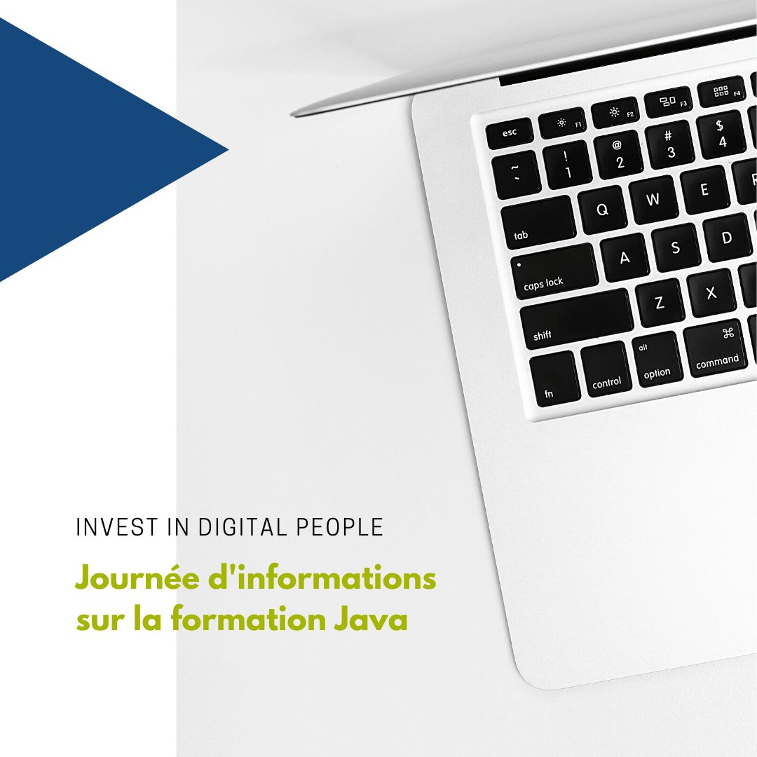ENIEcoleInforma's tweet photo. ENI participe au projet #investindigitalpeople avec @poleemploi_PDL  @adnouest  et @OpcoAtlas !

Aujourd'hui, on a présenté notre formation Java dans le cadre du projet IDP  !👩🏻‍💻👨🏻‍💻

A qui s'adresse cette formation ? Aux demandeurs d'emploi dans le cadre du retour à l'emploi 🤝 https://t.co/17I0BRFo2z
