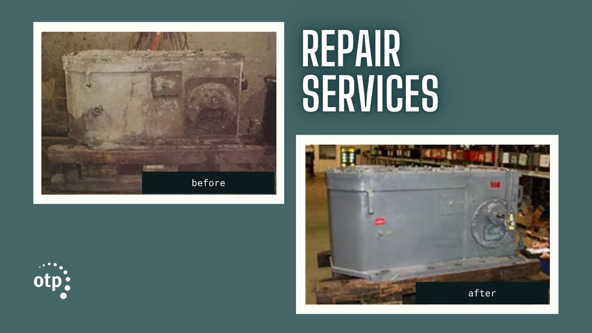 OTPIndustrial's tweet photo. OTP is committed to excellent repair service and takes great pride in our ability to offer local pump and gearbox repair service from highly skilled and qualified technicians that care about your products and your business.

Read about our repair services: https://t.co/PQOvlGr2uq https://t.co/broslPnzXx