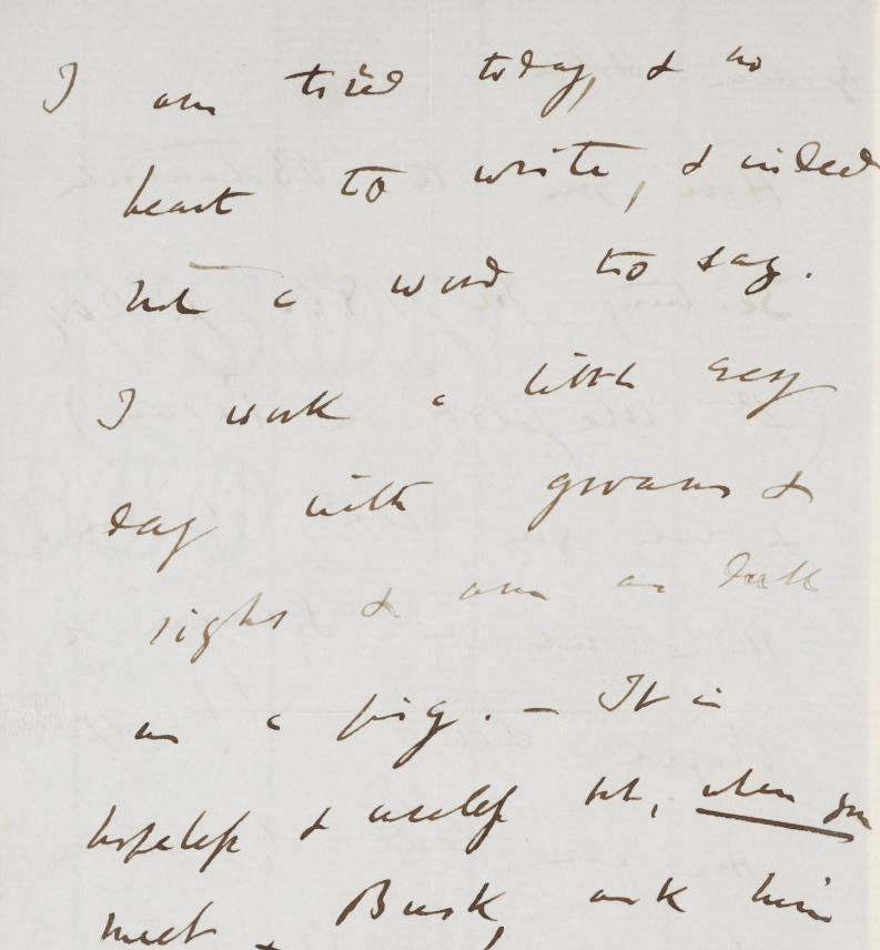 FossilHistory's tweet photo. "I am tired today, &amp; no heart to write, &amp; indeed not a word to say. I work a little every day with groans &amp; sighs &amp; am as dull as a pig.— It is hopeless &amp; useless." #DarwinOnThisDay 6.4.1865 https://t.co/8VPGjwe7Rp