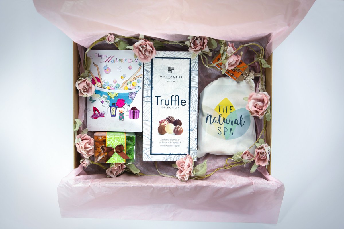 AndHampy's tweet photo. Unlike most food-filled hampers, #Hampy boxes are made with #fun in mind - be it a #cheesemaking journey, fun #gardening adventure, or simply a zero-waste #spa experience. All finished with a handwritten personalised greeting and packed in a gorgeous sustainable box.  #MothersDay https://t.co/9Tv9utroyA