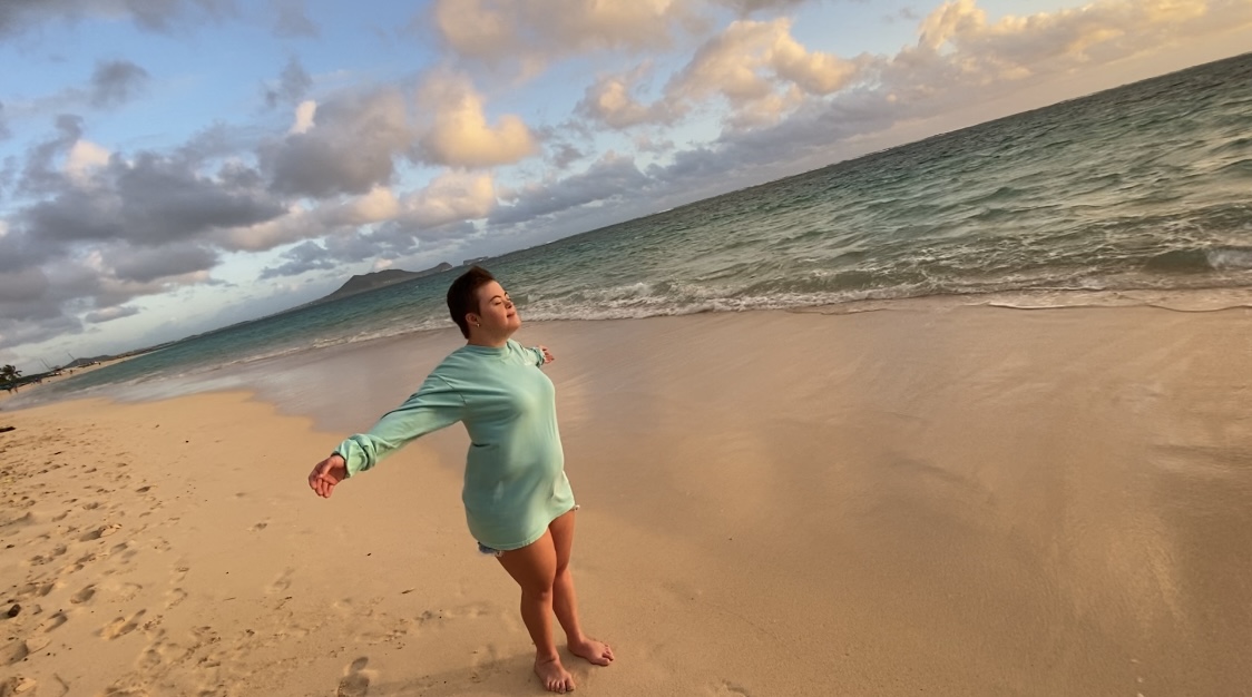 This year, my daughter #RachelHandlin was invited to submit an original short film to the inaugural #FeelerGaugeFestival, an online film fest with works by 32 <a href="/CalArts/">CalArts</a> alumnx &amp; students. Rachel is an artist &amp; photographer; her entry, "15 grains of sand," is her first film.