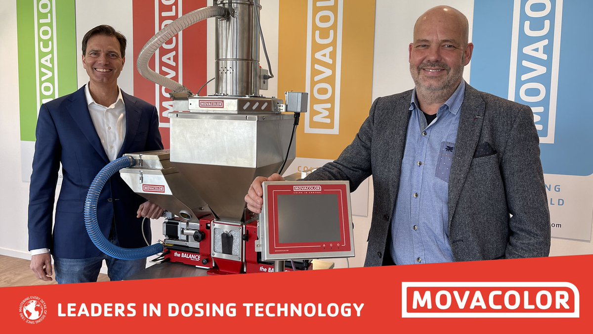 A leadership change has taken place within Movacolor. Gerhard Dersjant has announced Marc Aandeweg as the new CEO of Movacolor as of April 1st . bit.ly/2Q15ONz

(on the picture from left to right: Marc Aandeweg and Gerhard Dersjant)

#movacolor #leaders #dosingtechnology