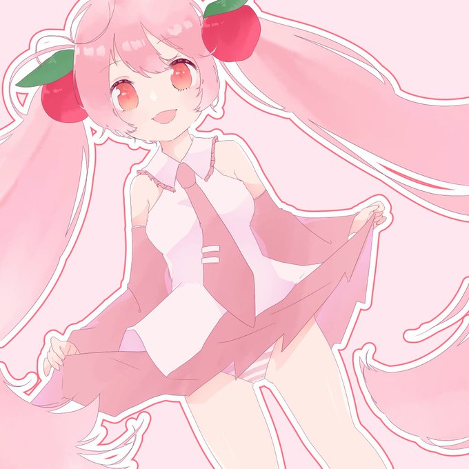 桜ミク 高画質 のtwitterイラスト検索結果 古い順