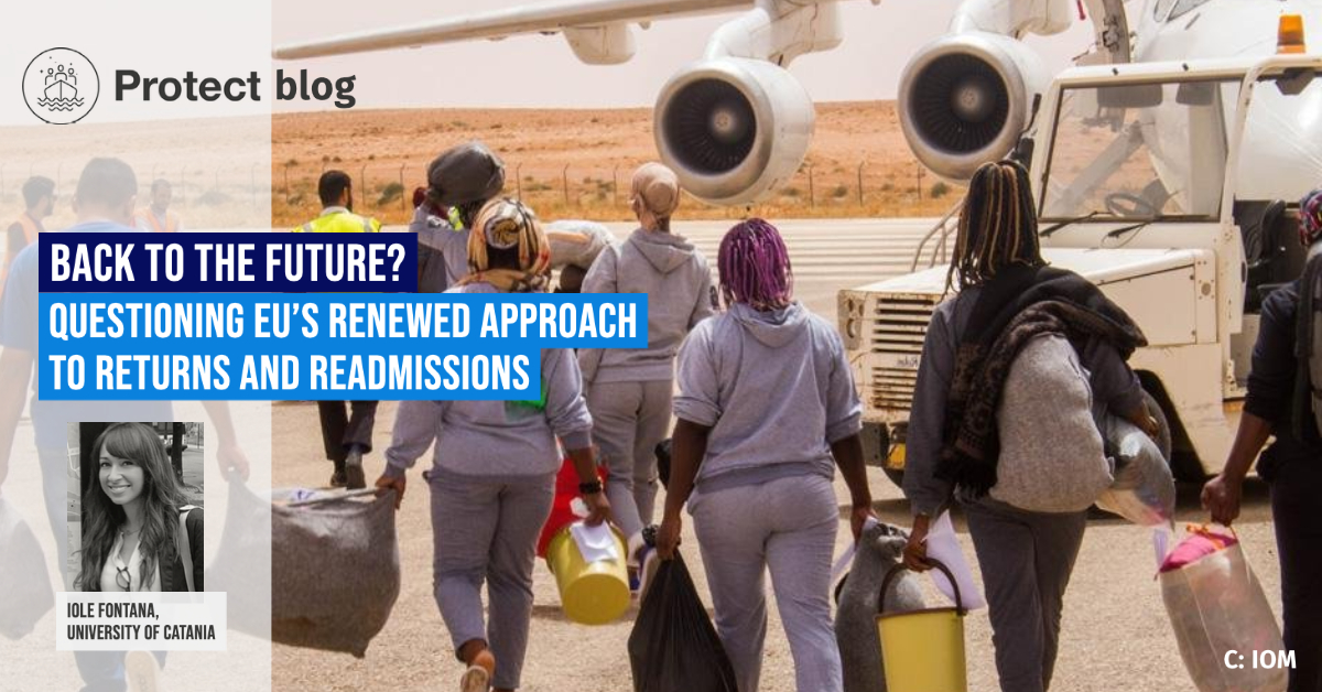 PROTECTproject2's tweet photo. 🗣️@EU's renewed #migration strategy disproportionally focuses on Readmission and Return, overlooking two other crucial ‘Rs’: Reintegration and Regularisation, says @IoleFontana in our first #April blog! ⤵️
https://t.co/K4ao2ggzYC
#EUmigration, #asylumpact https://t.co/nQe9jUhMiD