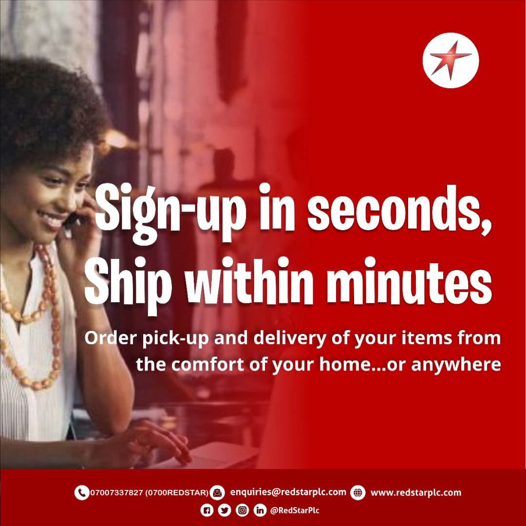 RedstarPlc's tweet photo. For those looking to send packages without leaving the house, here is the solution. Head here 👉https://t.co/B7UutYtihk to start shipping today.
#Service #Online #Ship #Shipping #OnlineShipping #Delivery #Courier #Package #Parcel #RedStarExpress #RedStarPlc https://t.co/37iycENSFW
