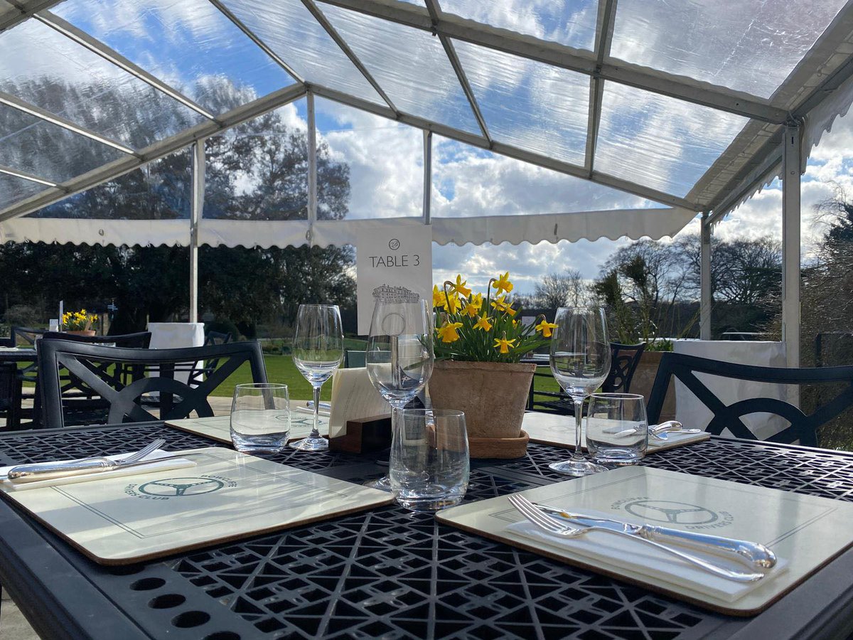 On your marks, get set, Boris said GO, GO GO! From the 12th of April our Private Members Club terrace is open for at seat dining, please call 01937 540018 to make your table reservation.

bowcliffehall.co.uk/driversclub/

#restrictionslifted #covidrules #outdoordining