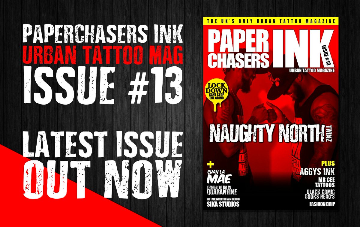 PAPERCHASERS INK - Urban Tattoo Mag tweet media