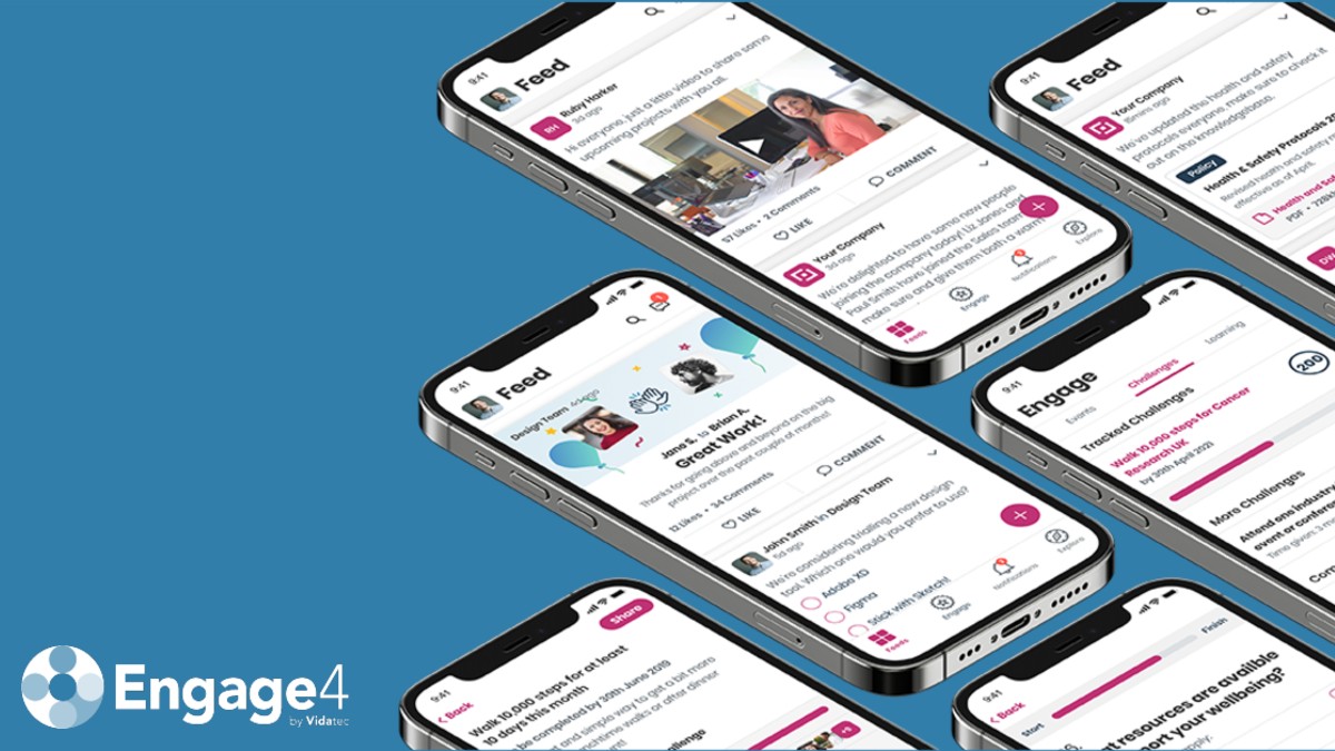 VidatecForLife's tweet photo. With Engage4, Connect, Onboard, Unite and Retain your workforce in one app. No computer (or desk) required. Find out more and start a free trial today https://t.co/9E0bCH4FP9
#workplaceengagement #workplaceculture #engage4 #technologyforlife https://t.co/WfpXSvQm4X