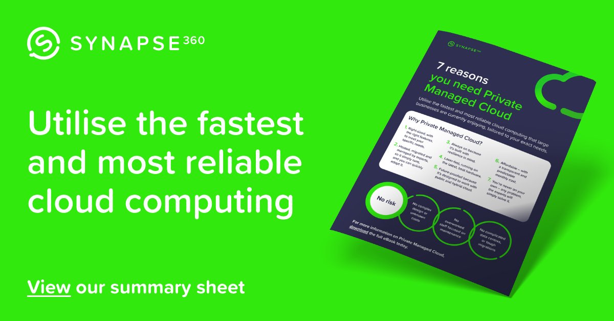 Synapse360 tweet media