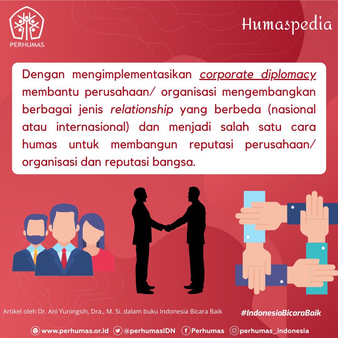 PerhumasIDN's tweet photo. Rusaknya reputasi perusahaan atau organisasi dapat disebabkan oleh beberapa hal baik dari internal ataupun eksternal.
Yuk, Sobat Humas simak informasinya!β¨
#PERHUMAS #Humaspedia #Reputasi #IndonesiaBicaraBaik
#PERHUMASuntukIndonesia https://t.co/z6RERx7mw1