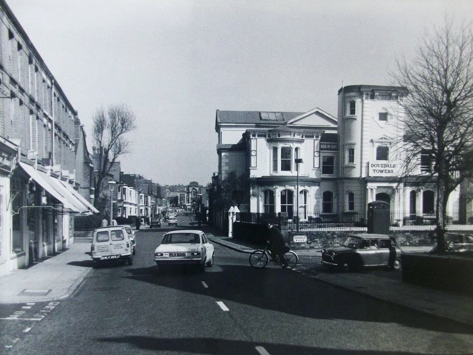 Musical icon Freddie Mercury at his flat above @DovedaleTowers, Penny Lane, in 1969! He lived here for a short while, two years before becoming frontman for Queen 🎸