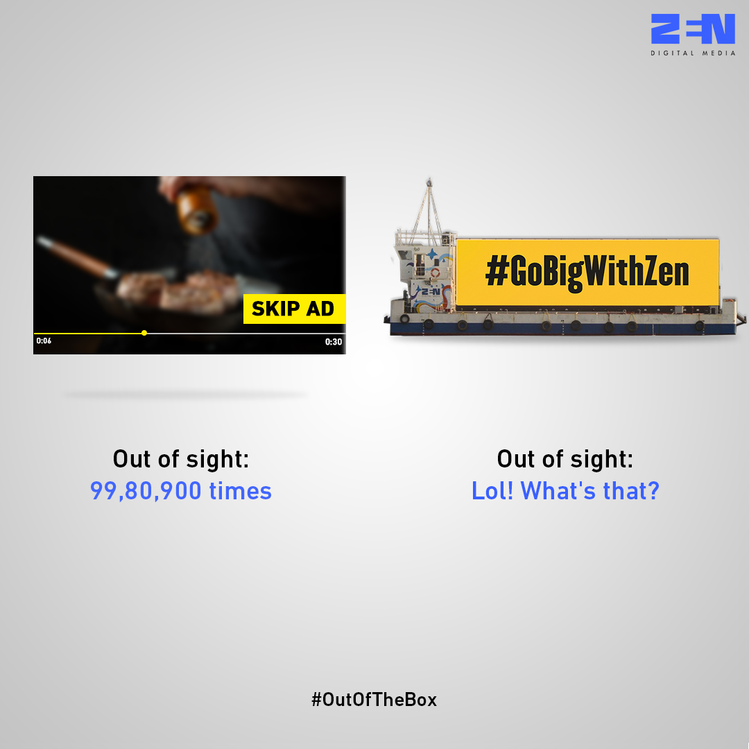 ZDMLLP's tweet photo. Some advertisements are worth watching! Get your audience hooked to your brand with Zen.

#Mumbai #Broadcoasters #Creativity #Innovation #MumbaiDiaries #MumbaiScenes #Advertisement #GoBigWithZen https://t.co/yBWG5t6BPO