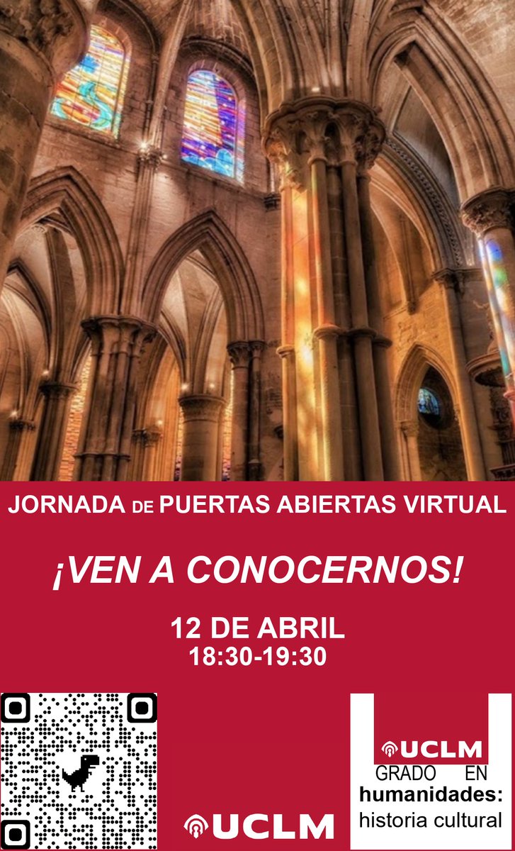 Si estás pensando en estudiar en la Universidad y no sabes dónde, confía en nosotros y visita la facultad de CC de la Educación y Humanidades en las próximas jornadas de puertas abiertas el lunes 12 de abril. ¡VEN A CONOCERNOS!