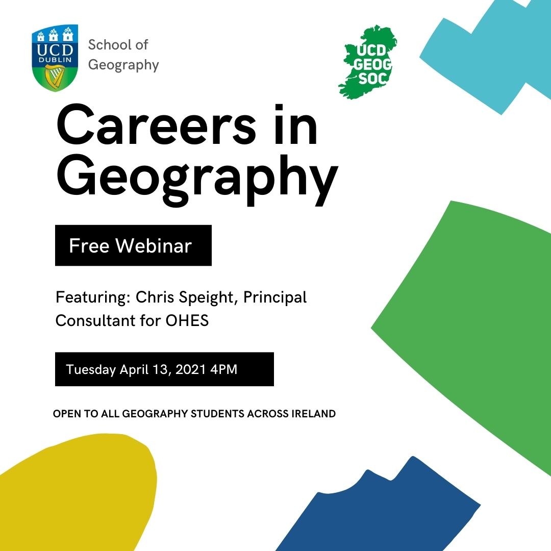 UCD Geography on Twitter "Are you interested in where Geography could