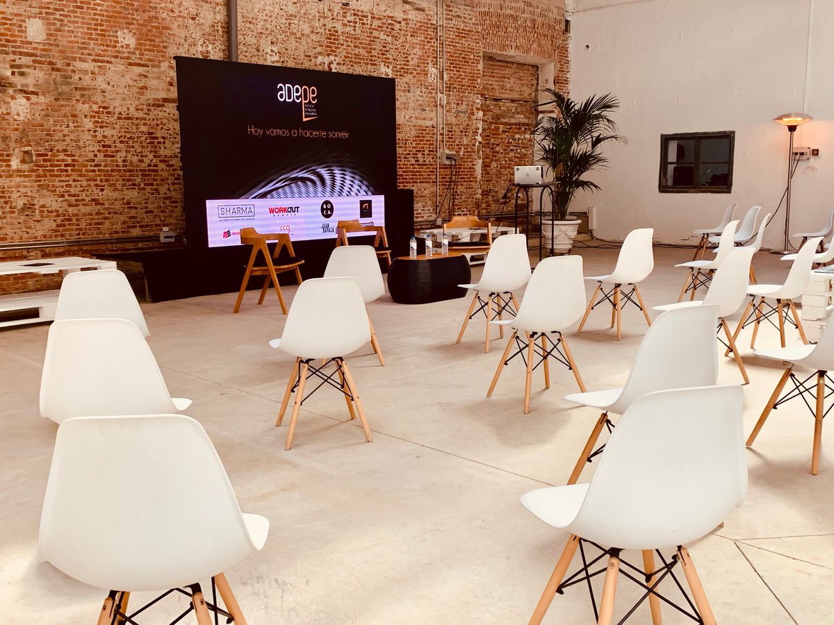 Presentación de la nueva plataforma de #ADEPE con sede en C/Jorge Juan 137. Los #Venues de España tenemos representación a través de esta asociación, representando los intereses de los espacios para eventos, colectivo clave en el sector MICE. Ahora más que nunca #eventosseguros.