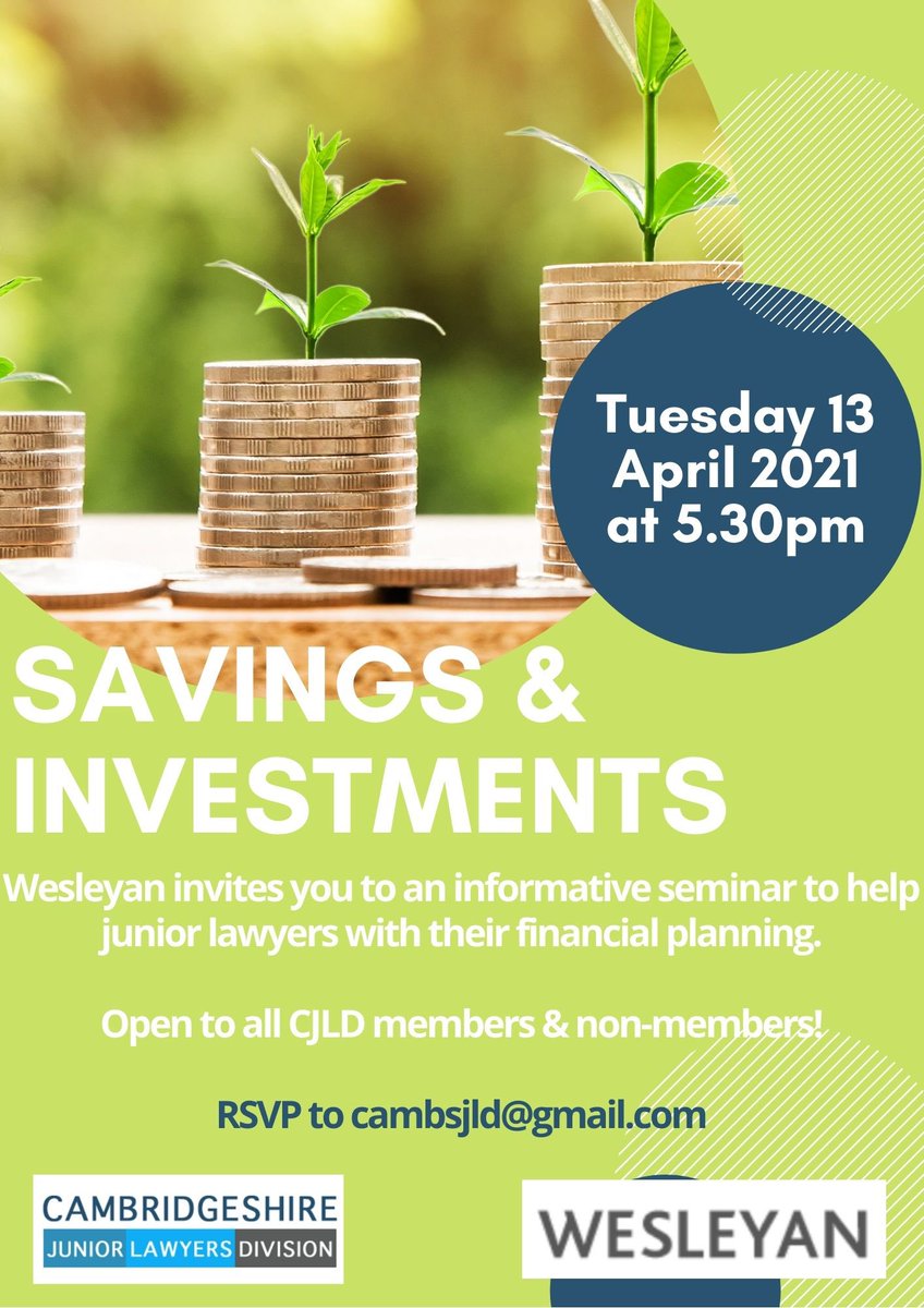 Yes you did read that right! 🤩 FREE personal financial planning advice by one of Wesleyan’s financial experts! 
Don’t forget to RSVP!