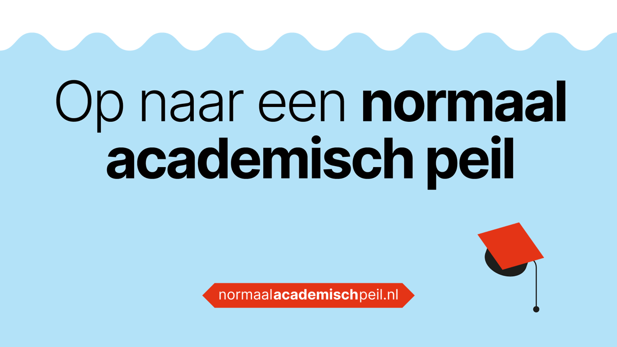 Today we are sounding the alarm for years of budget cuts which have driven work pressure within #academia to extremely unhealthy levels #normaalacademischpeil #NAP #wateraandelippen #alarmdag