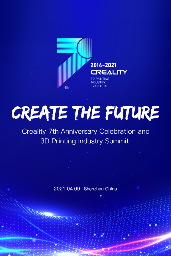 Creality3dP's tweet photo. Create the Future, Creality 7th Anniversary Celebration and 3D Printing Industry Summit, Opening Soon!
https://t.co/QRdysBpq80
#creality3d #creality #creality3dprinter #7anniversary https://t.co/o4gR8EjxT6