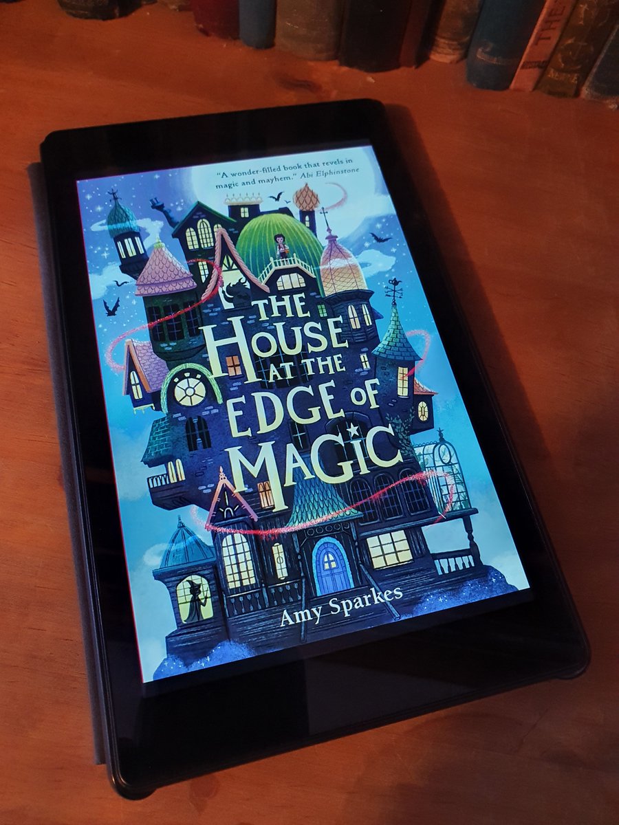 TeacherTrees's tweet photo. Another great read! A lovely book full of silliness and magic. I recommend this to anyone wanting to escape to a world full of characters so eccentric yet heart-warming that you wish you could actually meet them. Perfectly bonkers - loved it! @AmySparkes @IjSloves 📚❤️😁 https://t.co/Clgz8pKyes