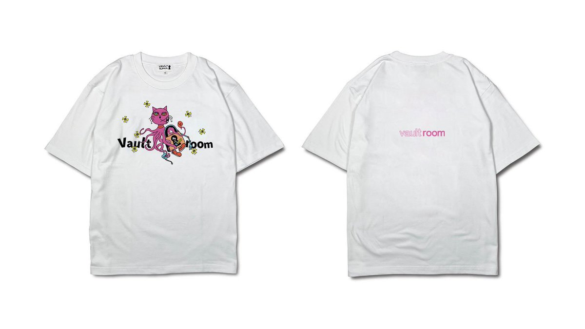 Vaultroom にゃんたこ Tシャツ XLサイズ 【現金特価】