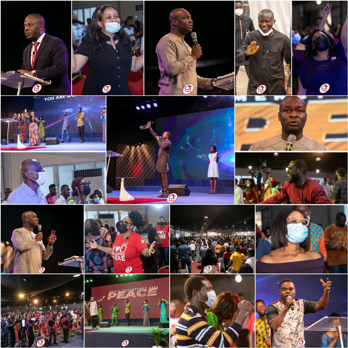 solaosunmakinde's tweet photo. WOW! 

What a VISITATION from God we had at #mercyconference2021 

We bless God for the outpouring that we have received. #Peace #Shalom https://t.co/iskp4y9DgE