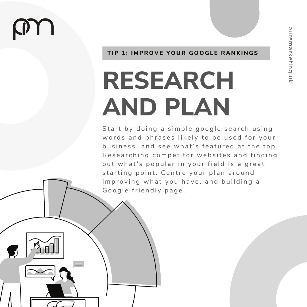 Throughout this week, we'll be sharing a tip each day on ways to Improve Your Google Rankings.

#SEO #DigitalMarketing