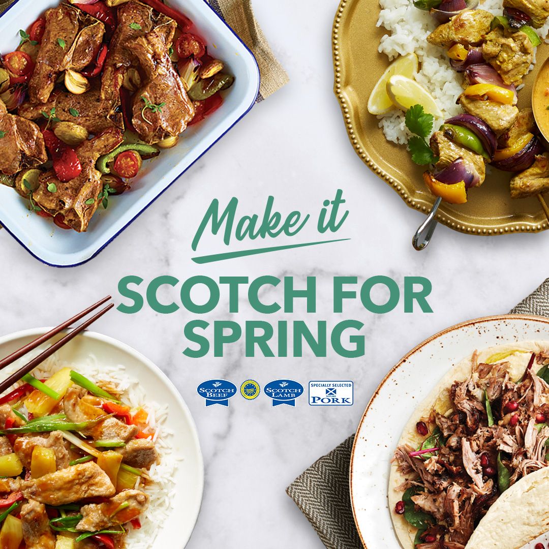 qmscotland's tweet image. Our Make It Spring campaign highlights the benefit of Scotch red meat as part of a healthy, balanced diet. Get involved and download the asset pack to share on your own social channels: bit.ly/30QfBrZ

#makeitscotch #meatwithintegrity