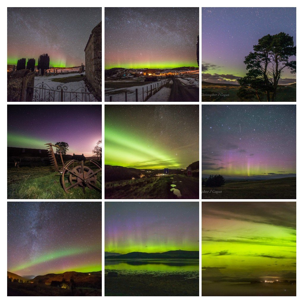 cogie_s's tweet photo. #Rogart and #Lairg #Sutherland where the only light pollution is supplied by mother nature. #DarkSkyWeek #DarkSky #milkyway  #auroraborealis #Aurora 
 @RMGreenwich @LairgandRogart @VisitScotland  @LairgHighland @altnaharra1 @LairgLochview 
Greatest show on earth. https://t.co/1Bsw1ebimq