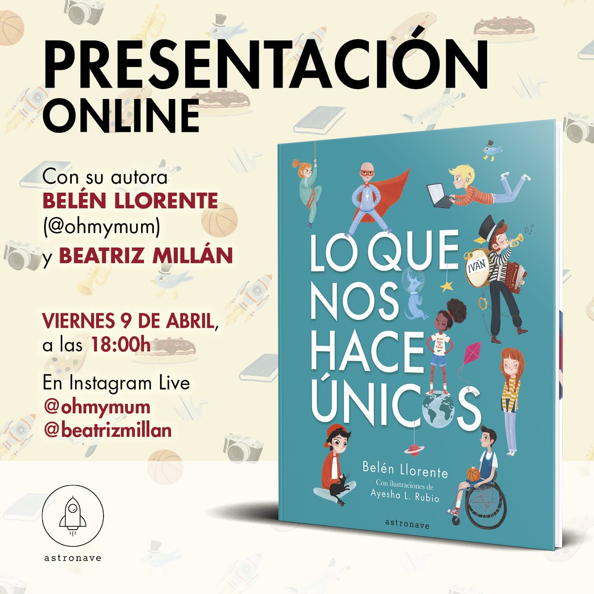 ¡Nos vemos el viernes con <a href="/Oh_my_mum/">Oh my mum!</a> para descubrir Lo que nos hace únicos! ❤🧡💛💚💙💜🖤