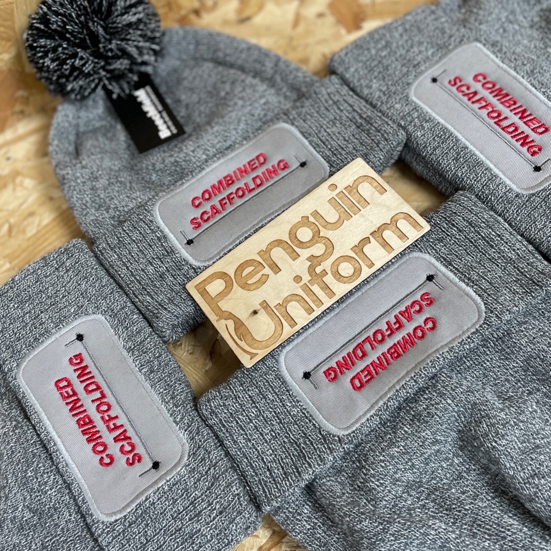 🥶 🧶 🄱🄾🄱🄱🄻🄴🅂 🧶 🥶 
. 
When we thought we would be in 🩳 &amp; 👕?
.
📸 thanks to Mark for his recent order for Combined Scaffolding 
.
#workwear #bobblehats #springweather #fresh #greatbritishweather #bringmesunshine