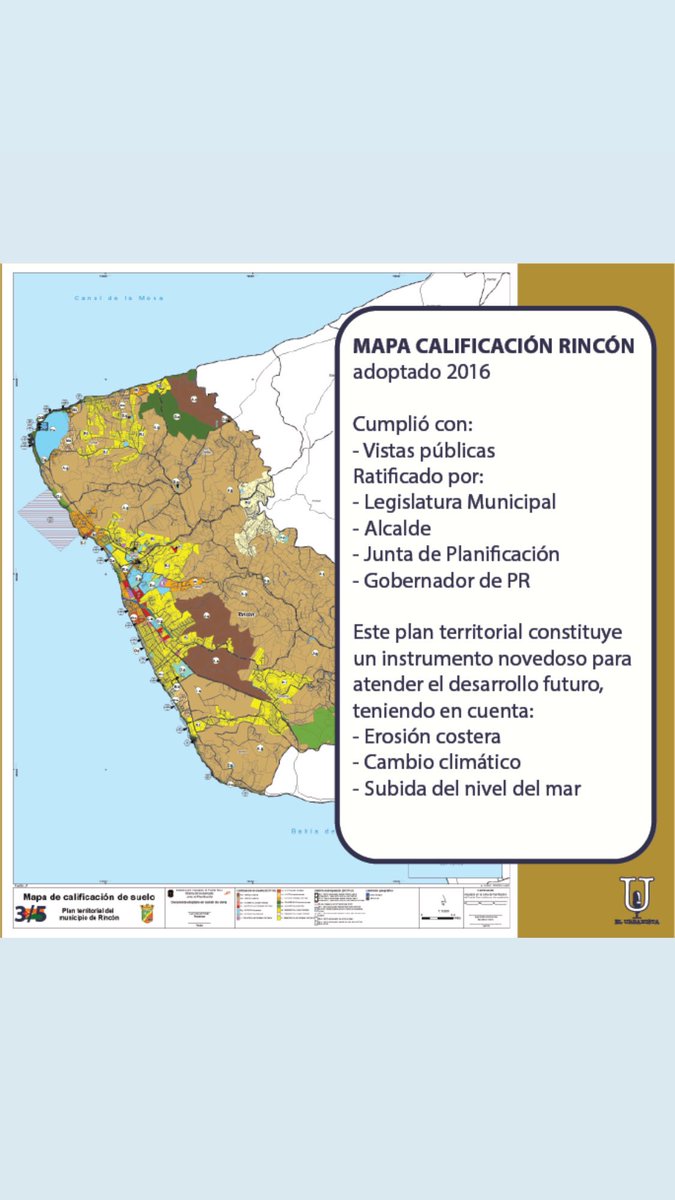 ElUrbanistaPR's tweet photo. In 2017 in an illegal act, @JPlanificacion replaced #officialmap 2016 with new to promote development on eroded coast Rincón. #WhereAreTheOfficialDocuments
#SalvemosRincón @surfingplanet @surfinglatino @FESurfing_ @SurfriderSJ @Sierrico @SierraClub https://t.co/lZWebXLCWK