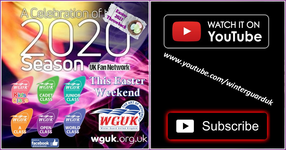 We hope you enjoyed the videos we featured over the 4 day Easter weekend with the performances from all the 2020 member teams.

We have now combined these into one YouTube video which you can see at youtu.be/yxZ3W0WNLyc

Enjoy 🥰

#wgukshowcase #wguk2020 #supporteachother