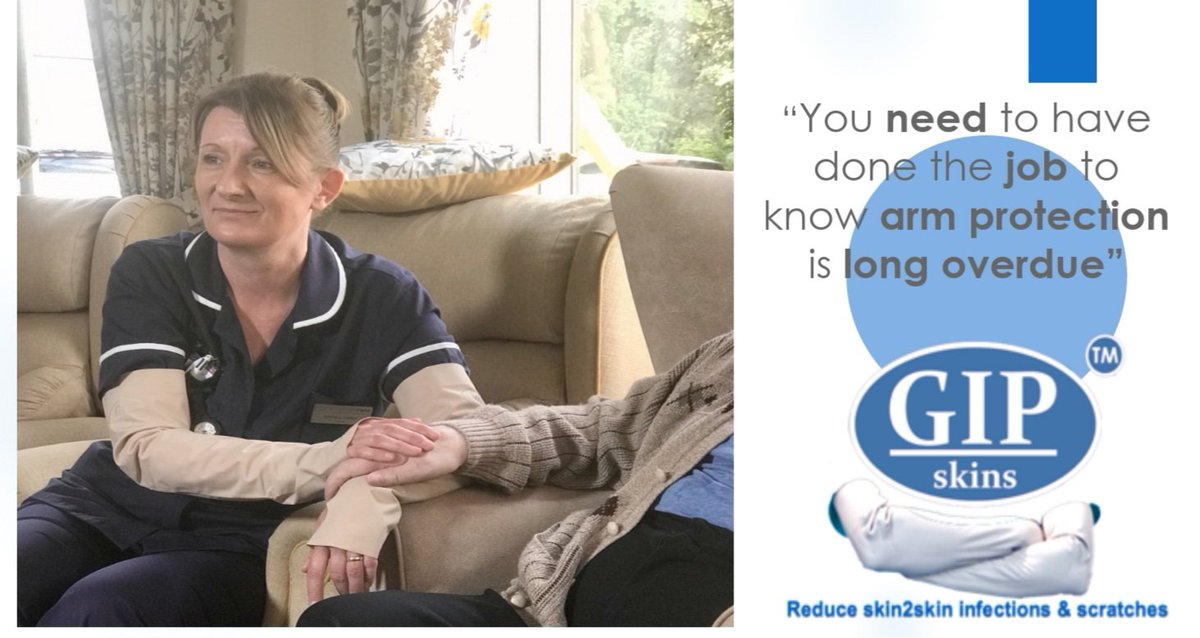GIPskins's tweet photo. GIPskins PPE Antimicrobial Infection Prevention Reusable Arm Sleeves! 

https://t.co/uBUunP24Ck 

Selfcare = Better Healthcare!

#infectioncontrol #Infection #carehomes #COVID19 #healthcare #nurses #careworkers #injuryprevention #gipskins #NHS #protection https://t.co/7nnpYHxprz