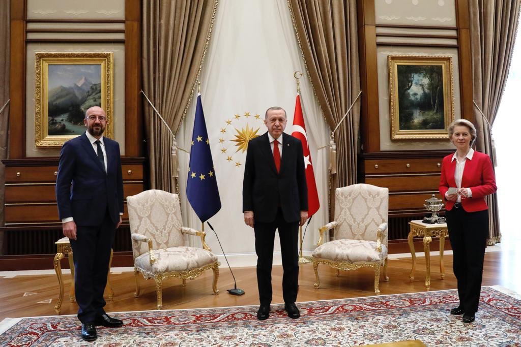 Turkey President Recep Tayyip Erdoğan hosted European Council President Michel and European Commission President von der Leyen in Ankara.
Agenda; East Mediterranean.