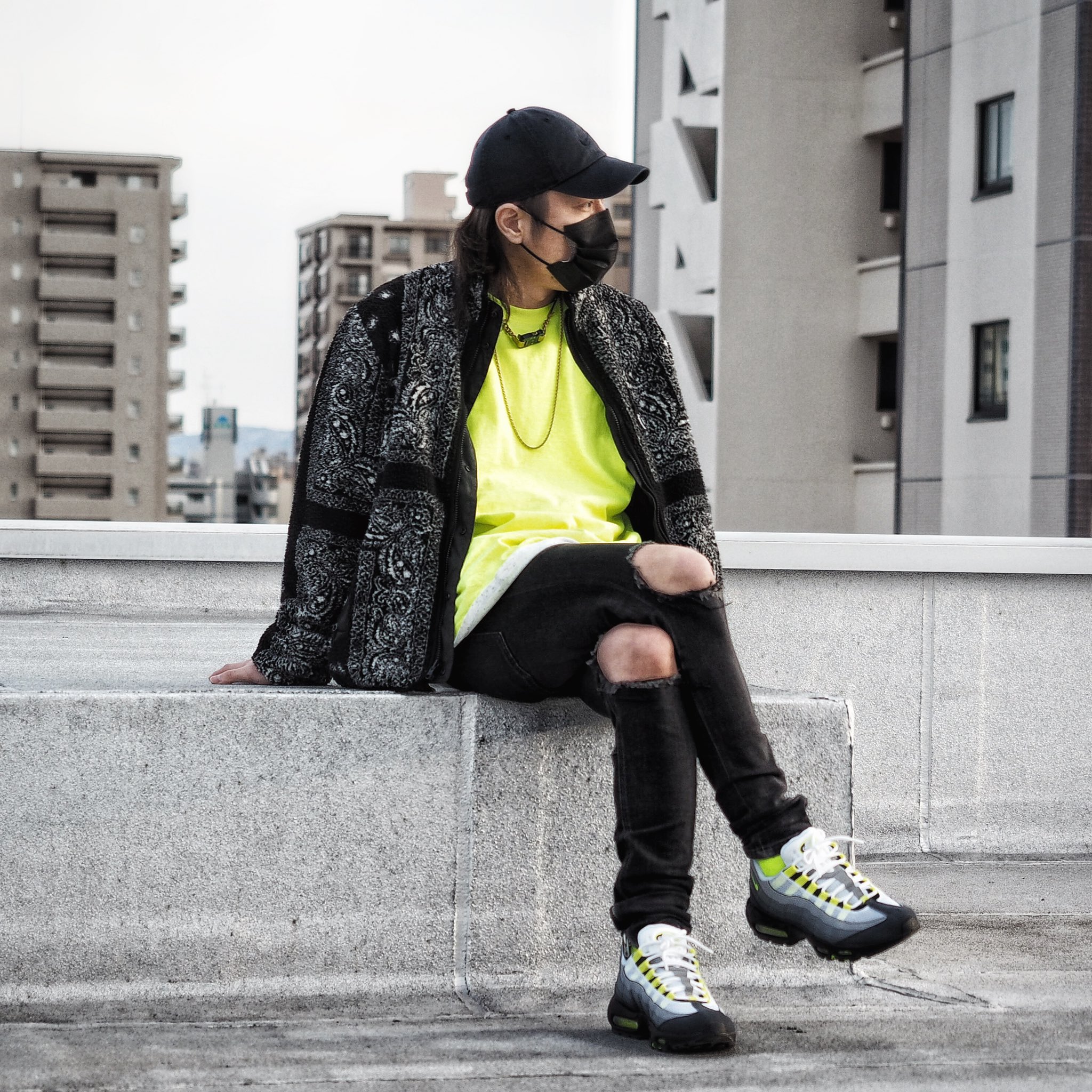 Linc Sasa A Twitteren 着用のスニーカー等 プレゼント企画 実施中です 詳しくは2日の投稿をチェック 今日の コーデ Nike Supreme Mnml Nike Air Max 95 イエローグラデやっぱり格好良い レブロン95からam95欲が 雪の
