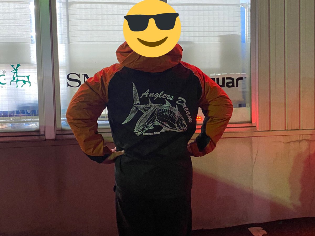 mazesoba65's tweet image. 新しいウェア欲しいのとアングラーっぽいデザインに一目惚れし、
@HereticalWorks 
にて取り扱っているウェア、安いのでドライパーカー、シャツも購入させていただきました！
ウェアは上下で30,000円きります。

渋めのオレンジと理想のカラーで嬉しい😃

#HereticalArtist
#HereticalWorks
#Noboder