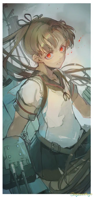 skebでリク頂いた綾波ちゃん…!
#艦これ 