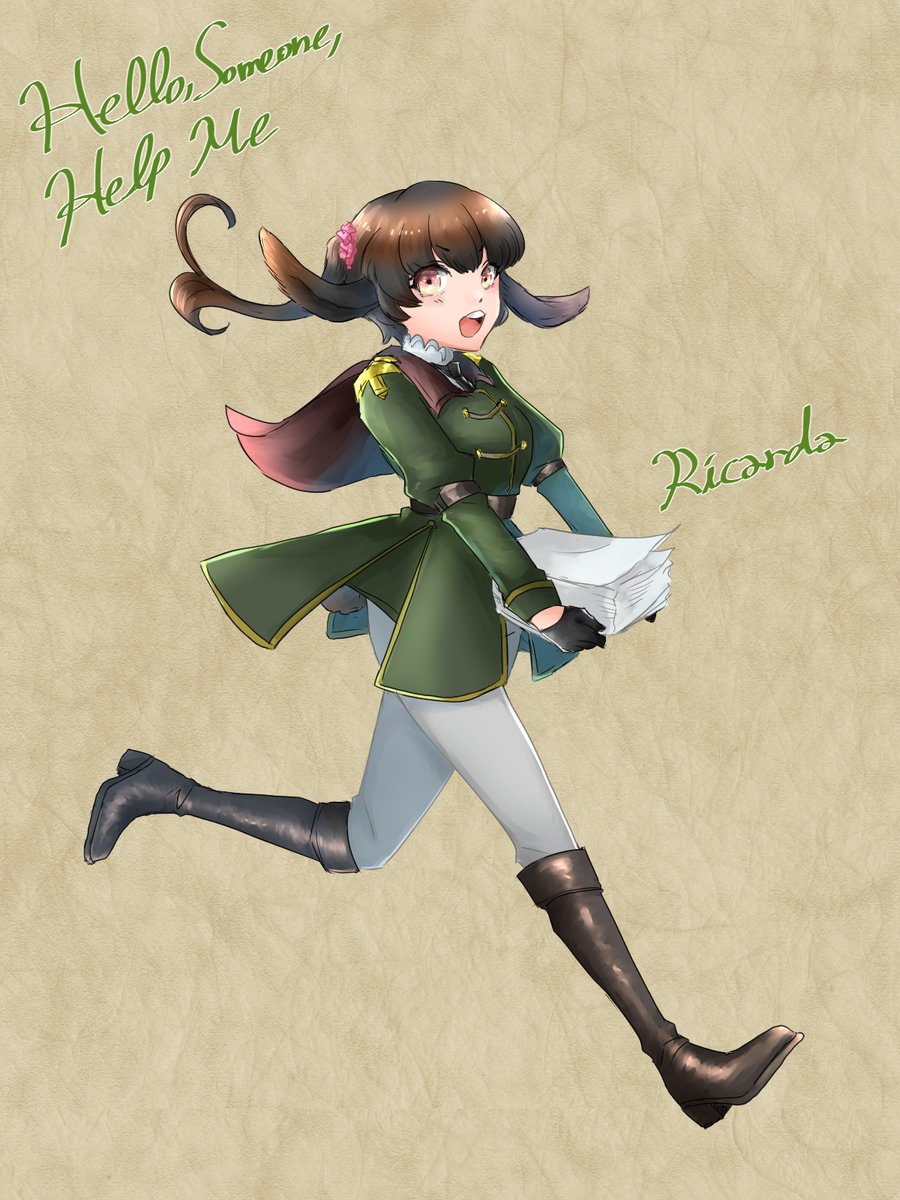 komapoleczka's tweet photo. ハロー！こちらの企画【@HSHM_TL 】にもうひとりお邪魔します！
新米お巡りさんです。助けるどころか助けられる方が多そうですがよろしくお願いします！
#HSHM_CS #HSHM_セリアン https://t.co/o3YIJTc7nk