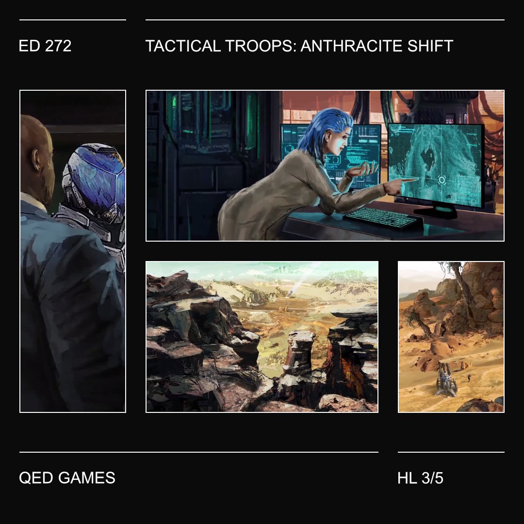 The year is 2130 in the strategy game #TacticalTroops by @QEDGamesTeam. The Sedvan’s spheres, advanced teleportation devices, have activated themselves after decades of remaining dormant. And now a unit of interplanetary mercenaries are called in to find out why!