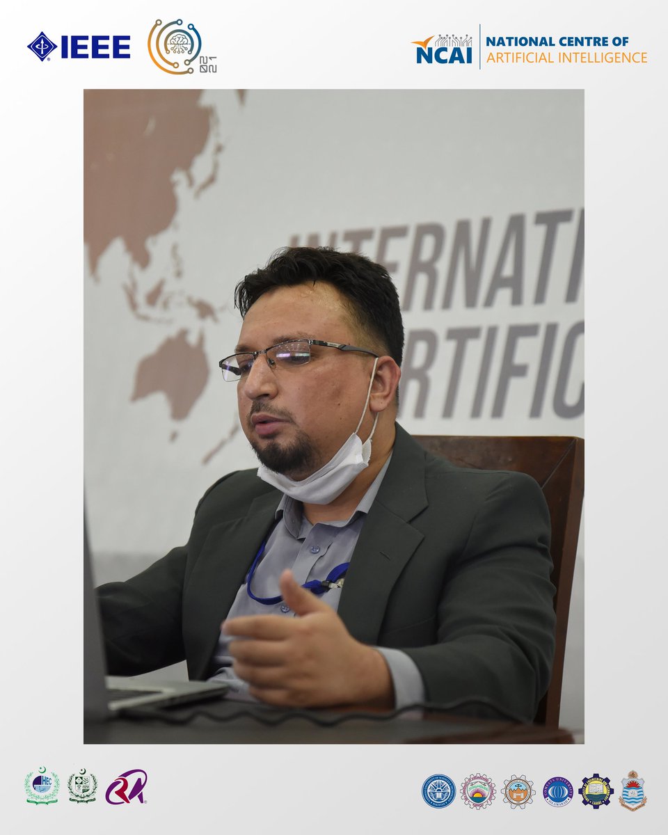 ncaipk's tweet photo. Dr Jawad presented a compelling keynote address on the second day of ICAI.

#ICAI2021

@Official_NUST 
@Saleha_maqsood https://t.co/pMrQVksp3M